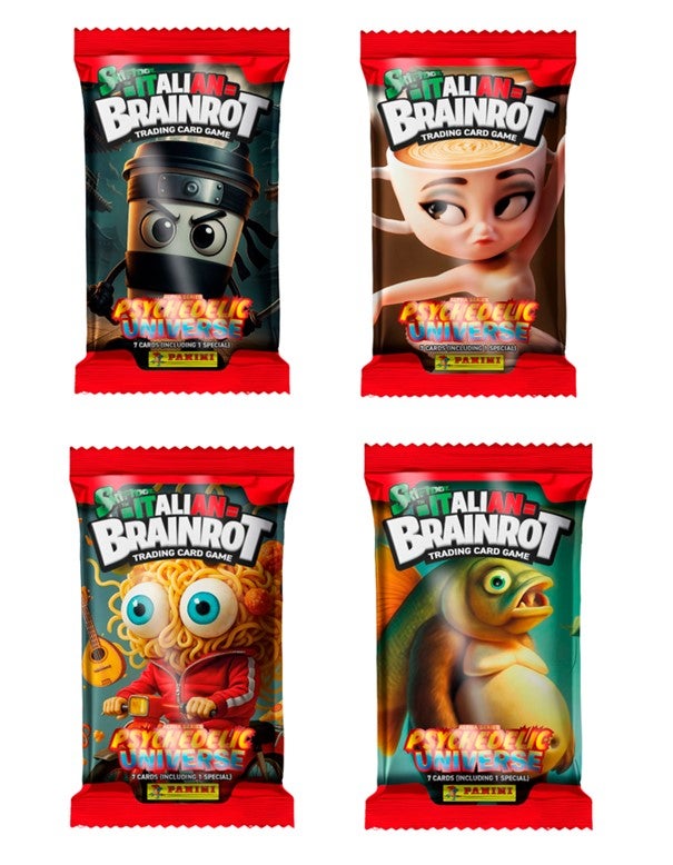 Samlekort Italian Brainrot Booster Panini