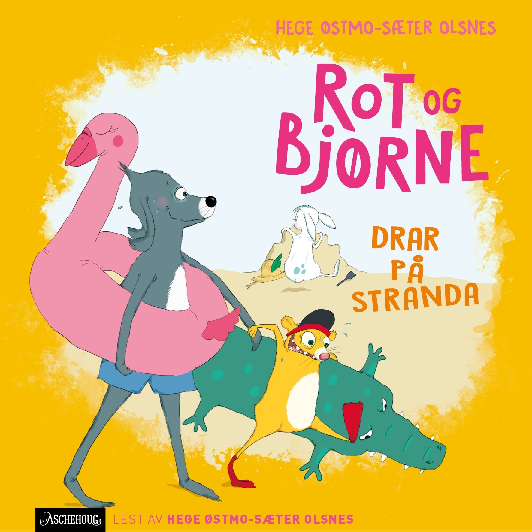 Rot og Bjørne drar på stranda