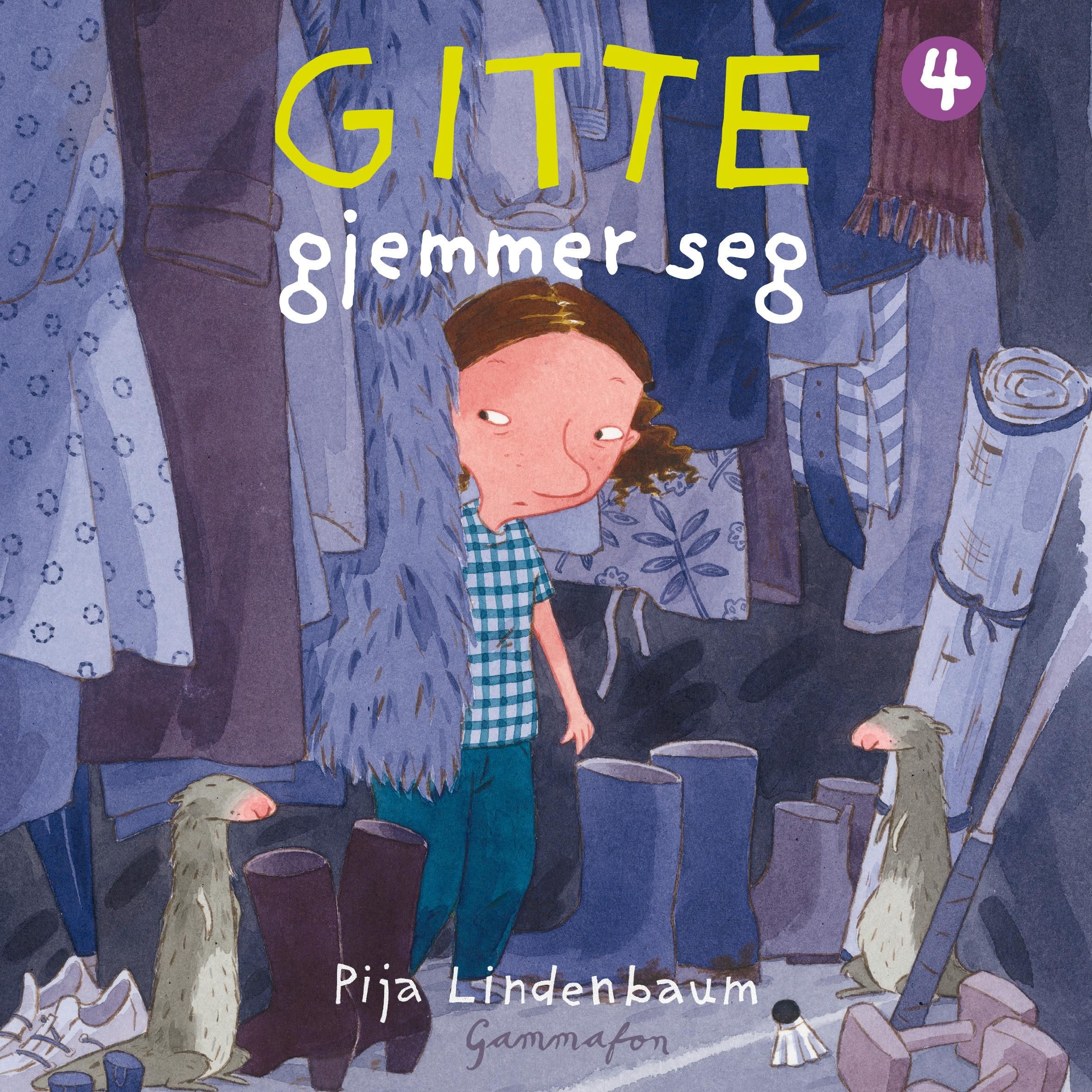 Gitte gjemmer seg