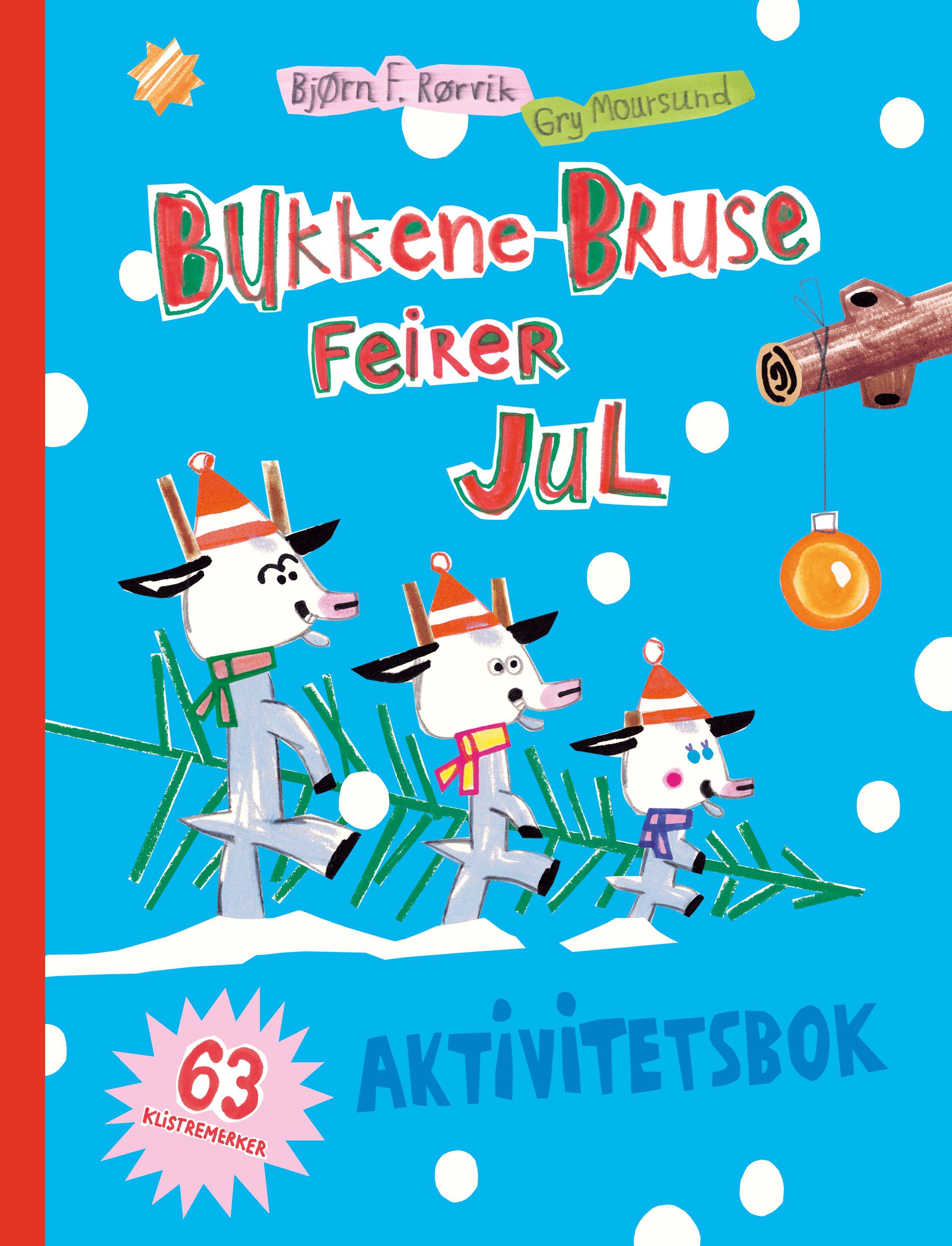 Bukkene Bruse feirer jul - aktivitetsbok