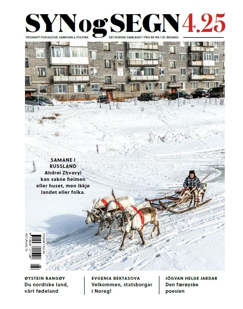 Syn og Segn 4/25 - tidsskrift for kultur, samfunn & politikk