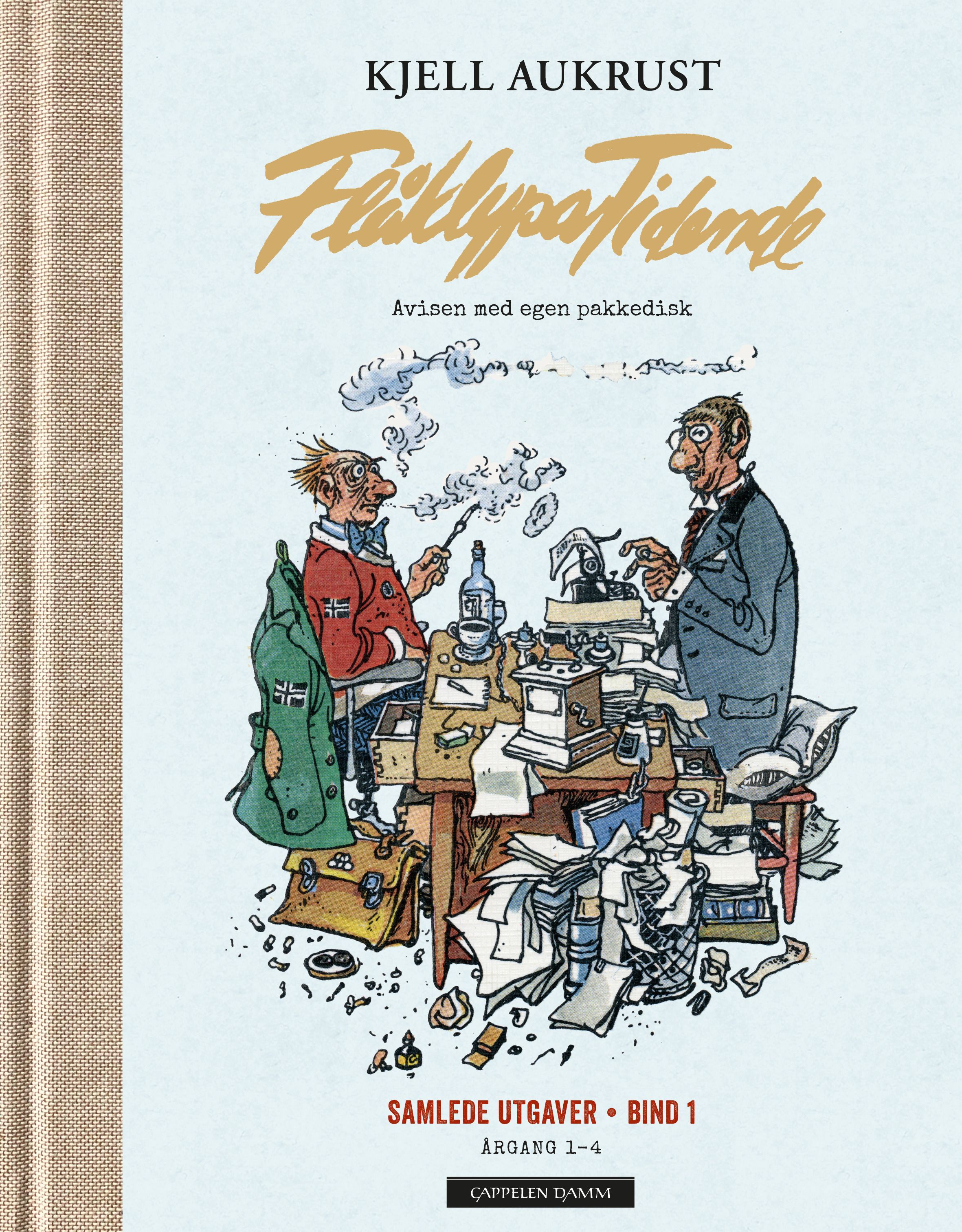 Flåklypa tidende - Bind 1 : Årgang 1-4 : avisen med egen pakkedisk : samlede utgaver