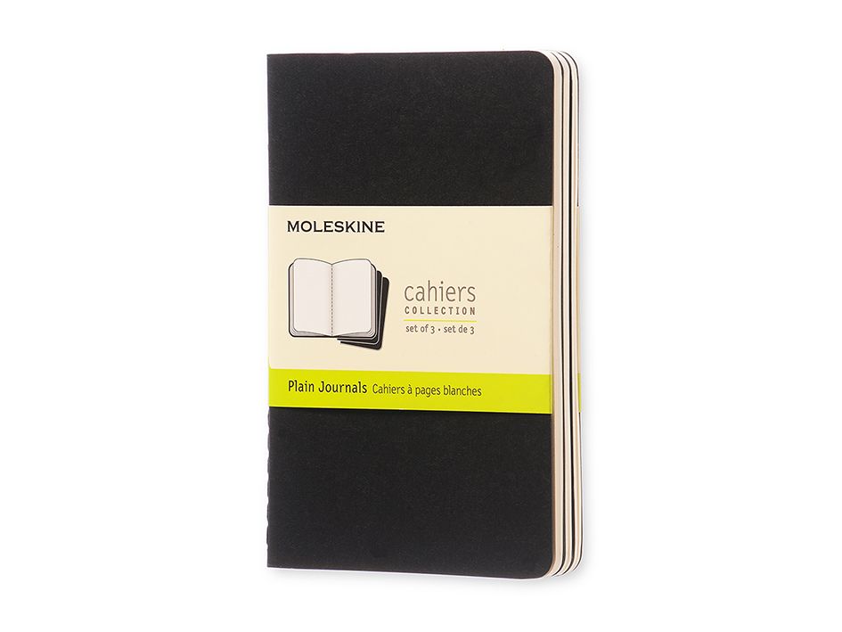 Moleskine Notatbok blank Sort (3)