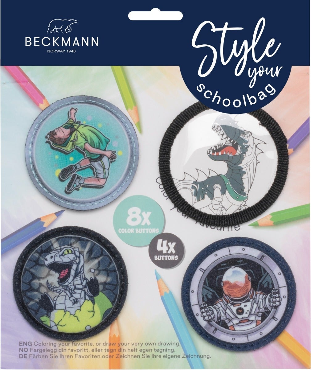 Buttonspakker Black Beckmann