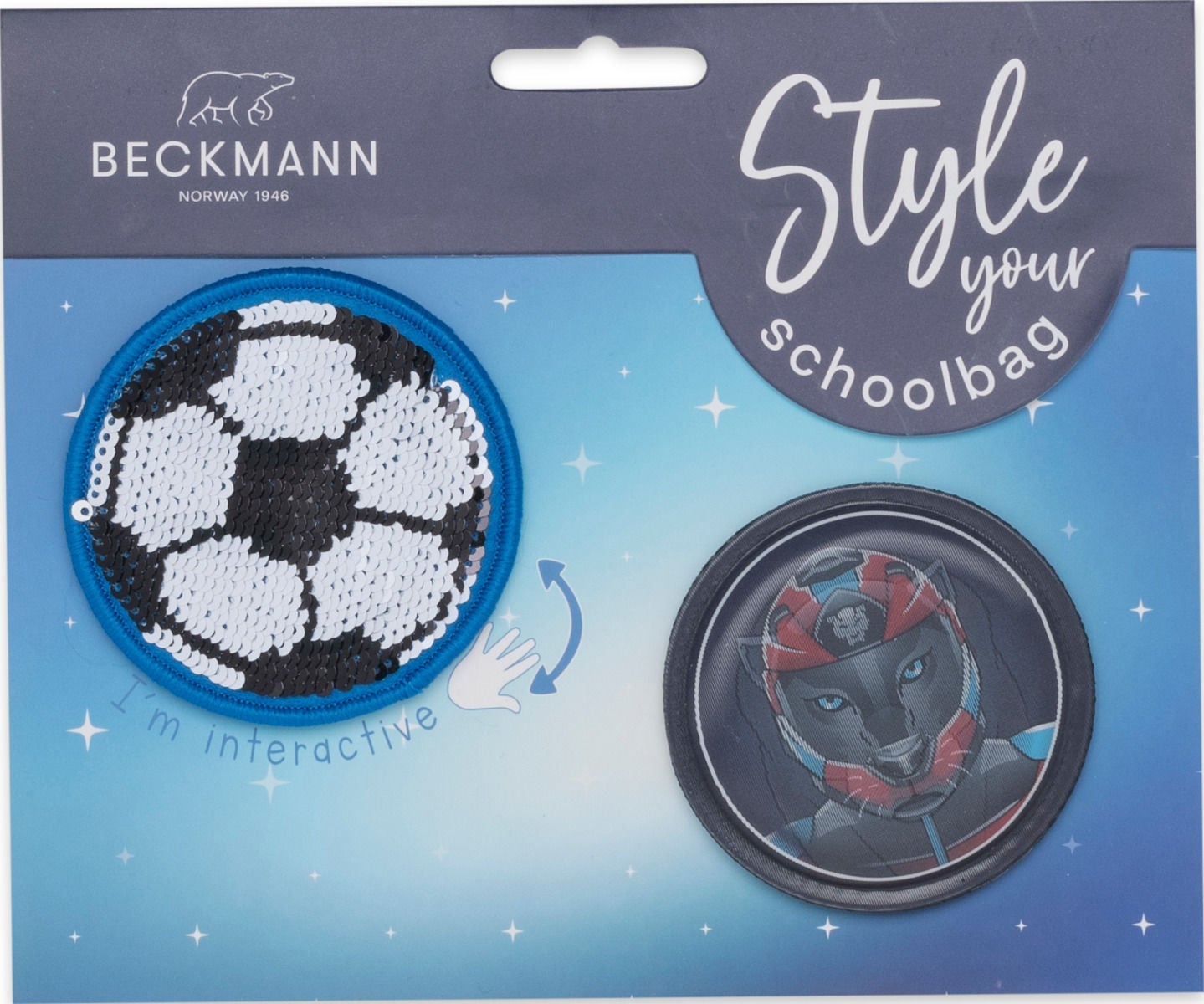 Buttonspakker Blue Beckmann