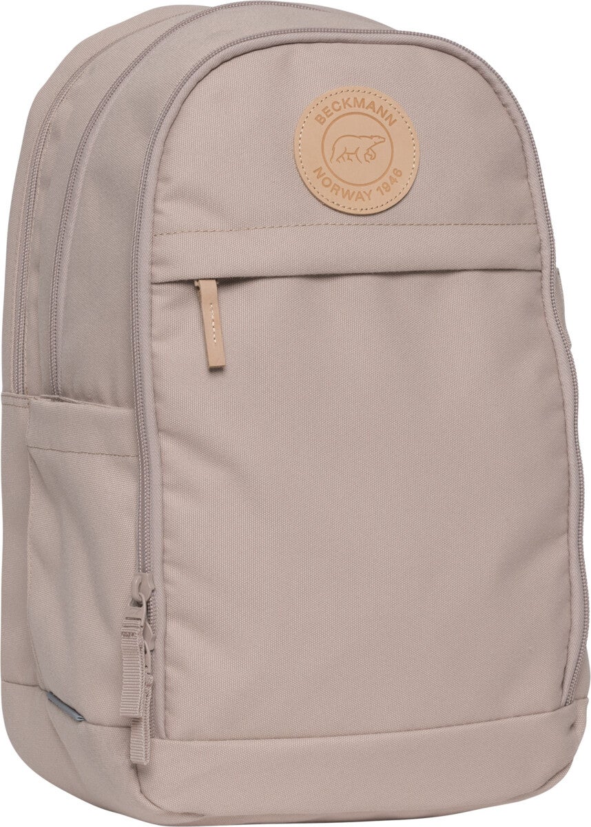 Skolesekk 2-7.kl Beige Urban midi 26L Beckmann