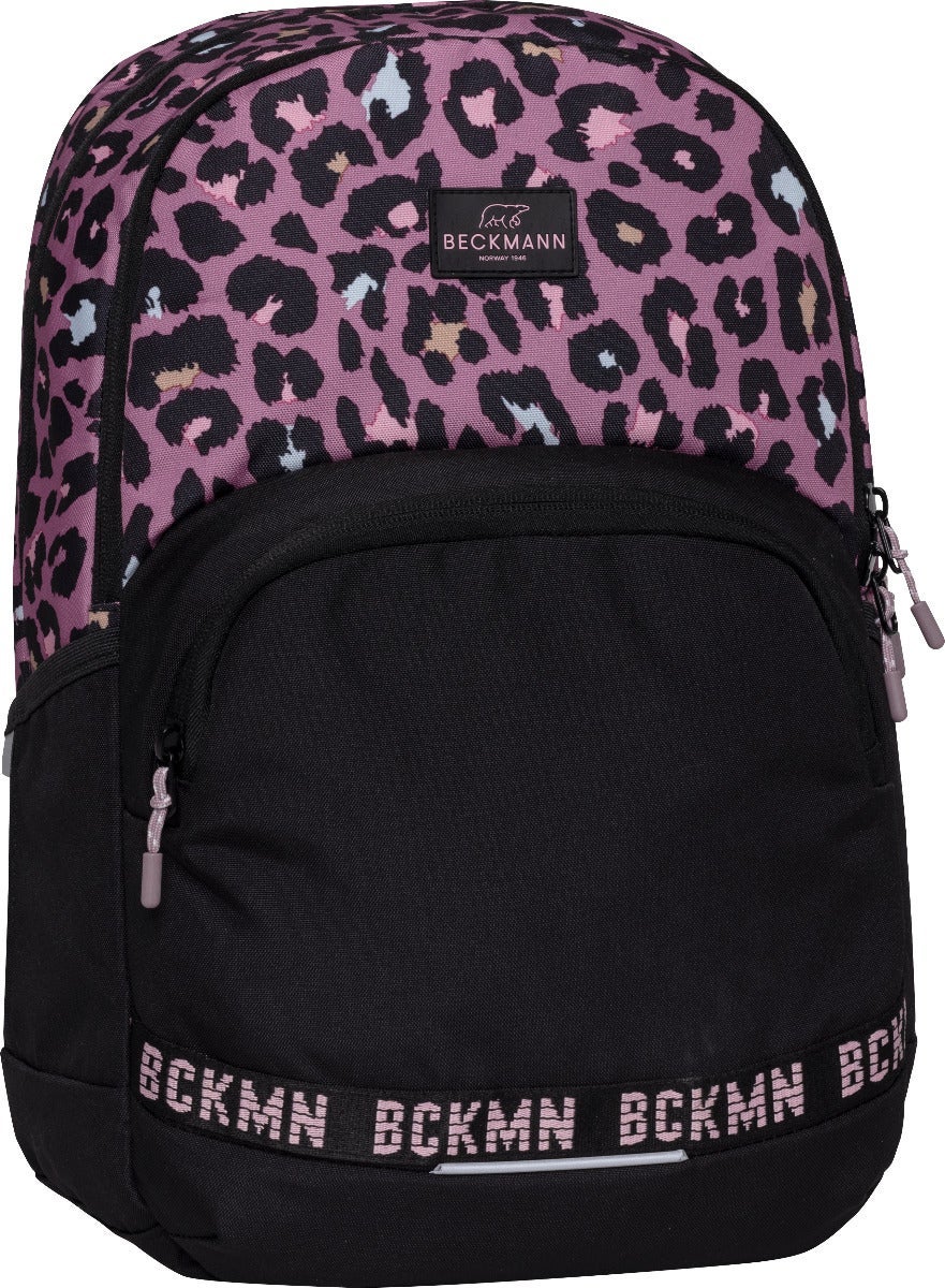 Skolesekk 2.7-kl Dark Safari Sport Junior 30L - Beckmann