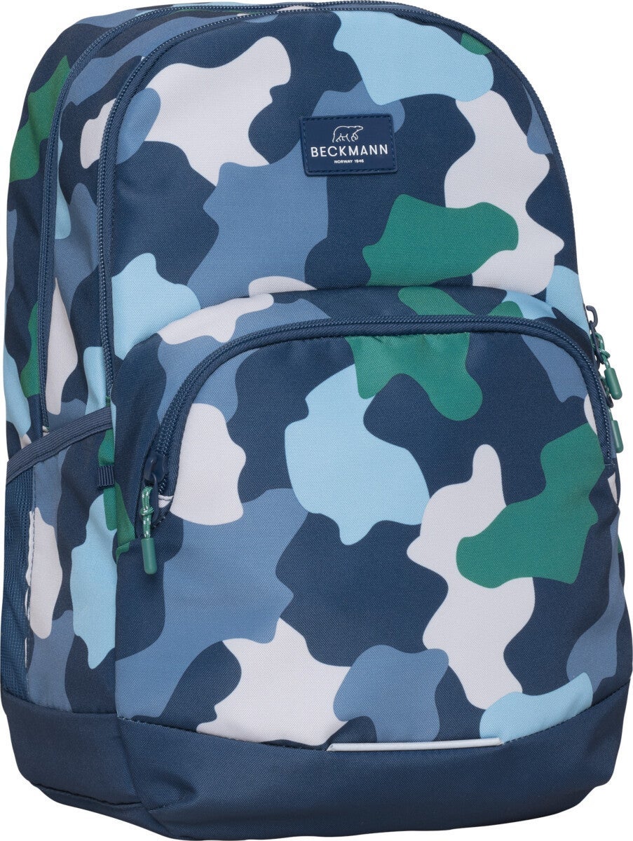 Skolesekk 2-7.kl Color Camo Sport Junior 30L - Beckmann