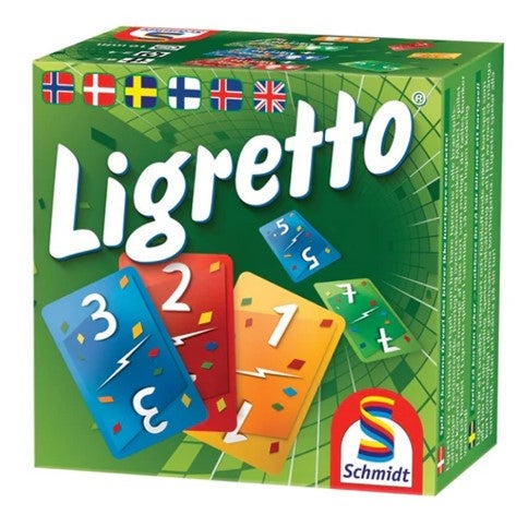Kortspill Ligretto Grønn