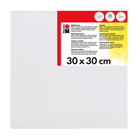 Maleplate Marabu Acryl 30X30 280g
