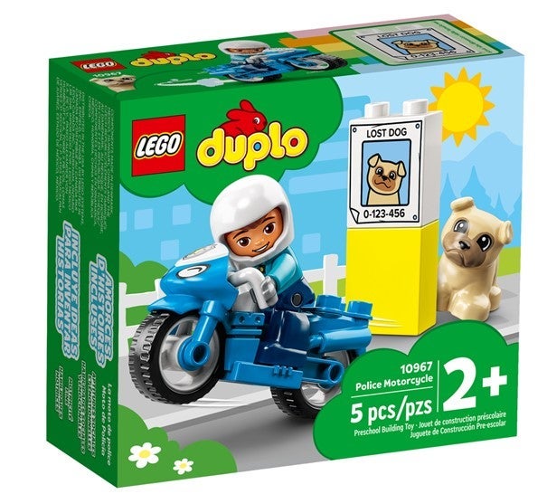 Lego Politimotorsykkel 10967