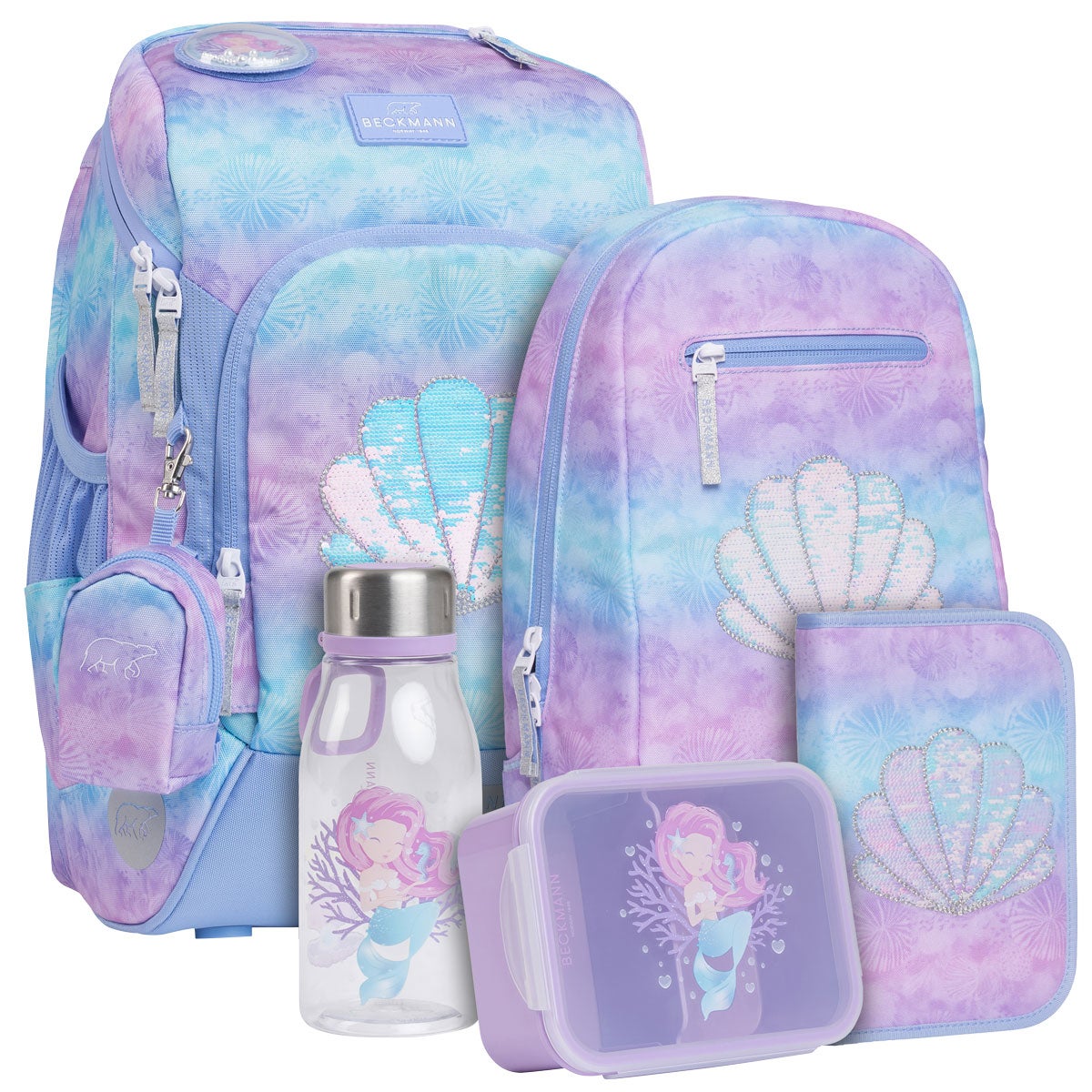 Pakke skolesekk 1.kl Seashell Active Air FLX - Beckmann