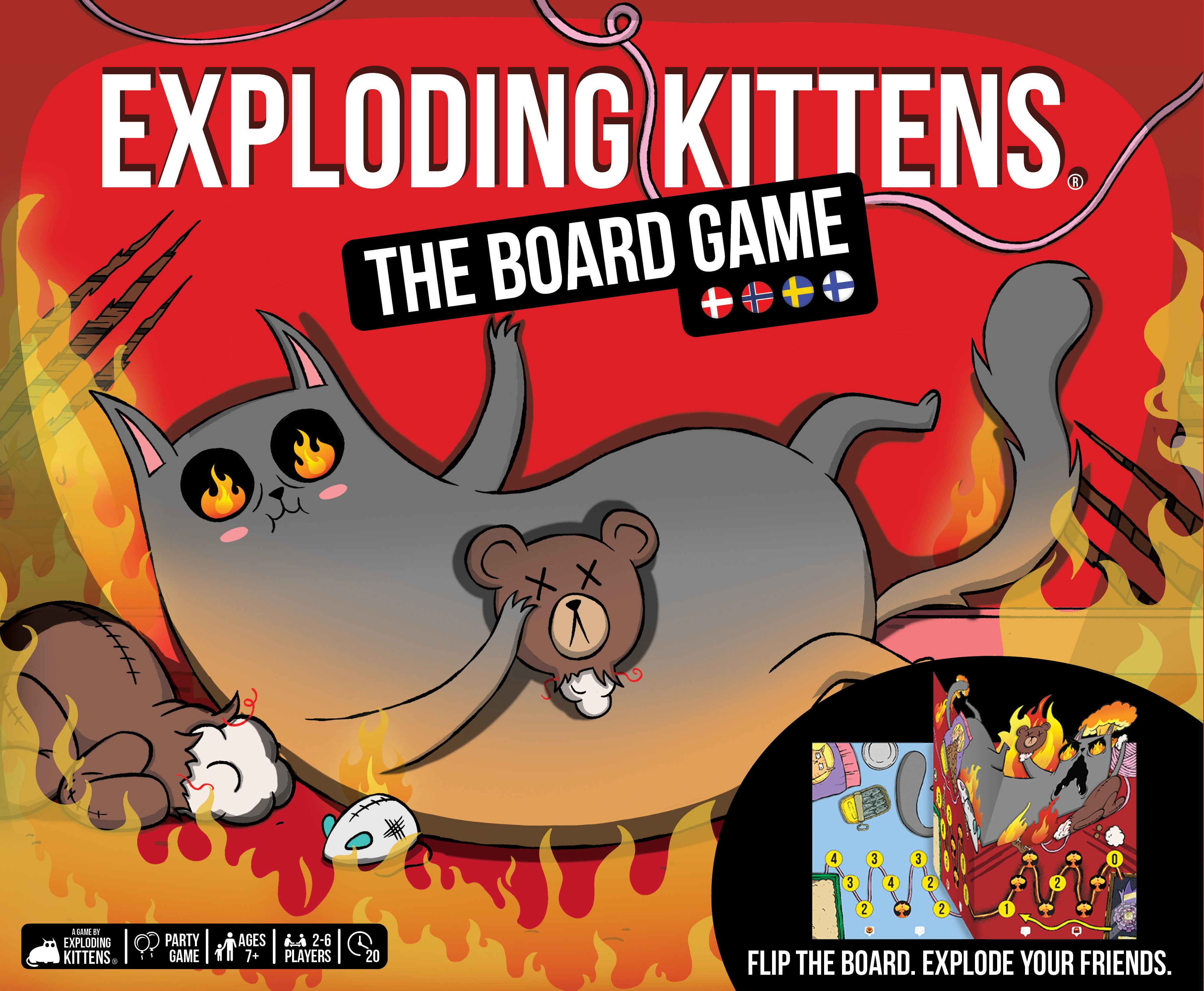 Spill Exploding Kittens The Board Game Nordic