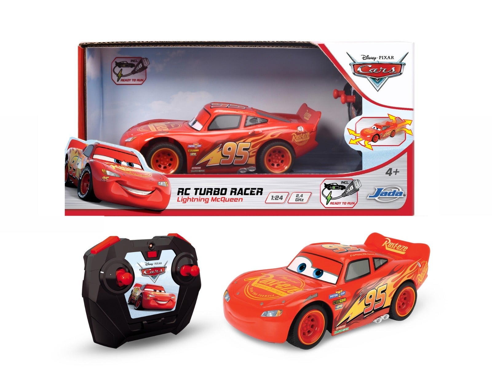 RC Cars 3 Lynet Mcqueen Turbo Racer