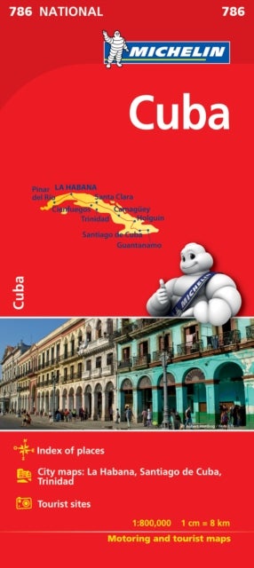 Cuba - Michelin National Map 786 - Map