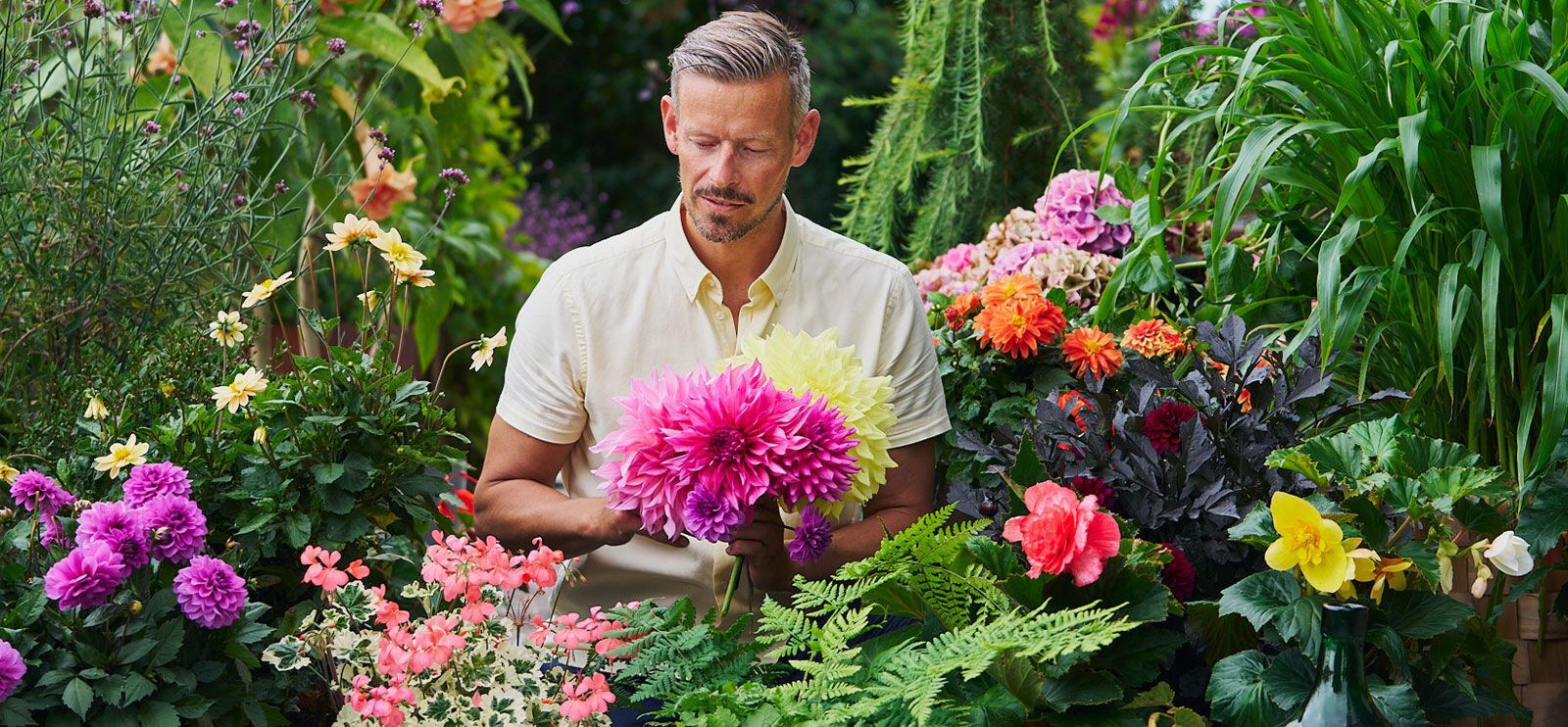 Vakre planter i krukker! Foto Simen Skari