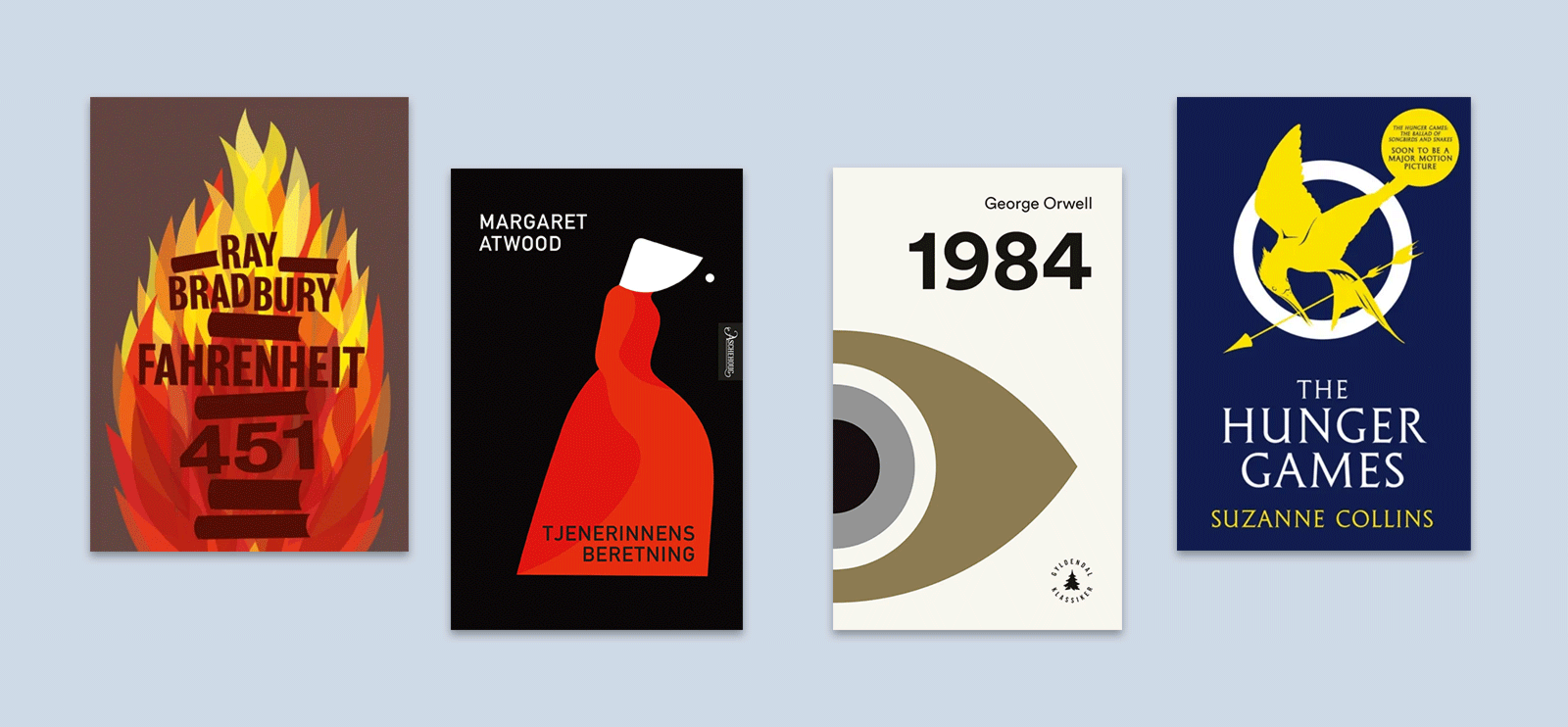 Tankevekkende og spennende dystopiske romaner.