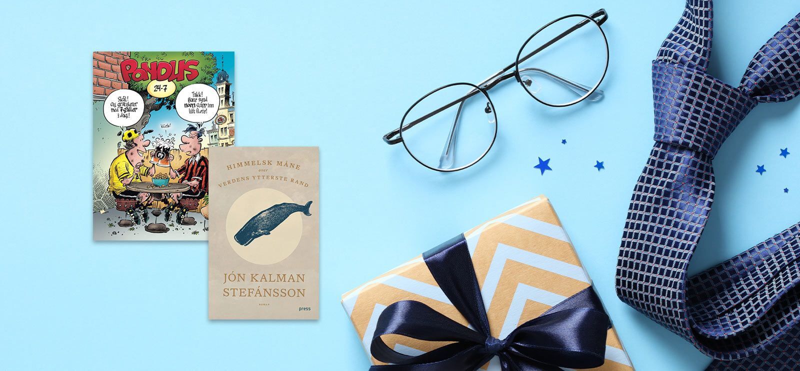 Overrask pappa med en spennende bok på farsdagen!