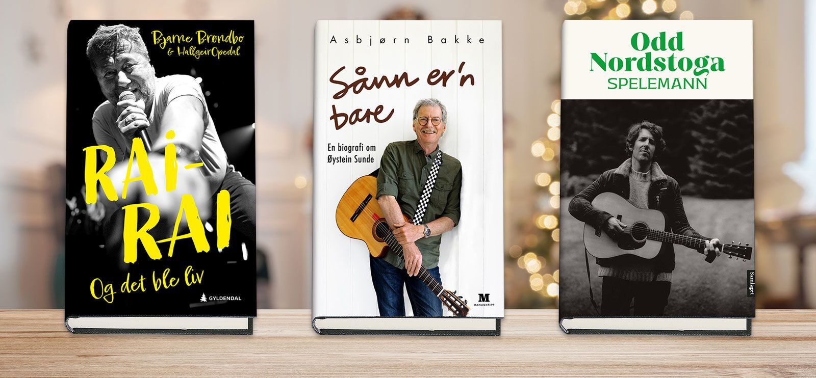 Treffer tonen: Flere av landets største artister har skrevet bok.