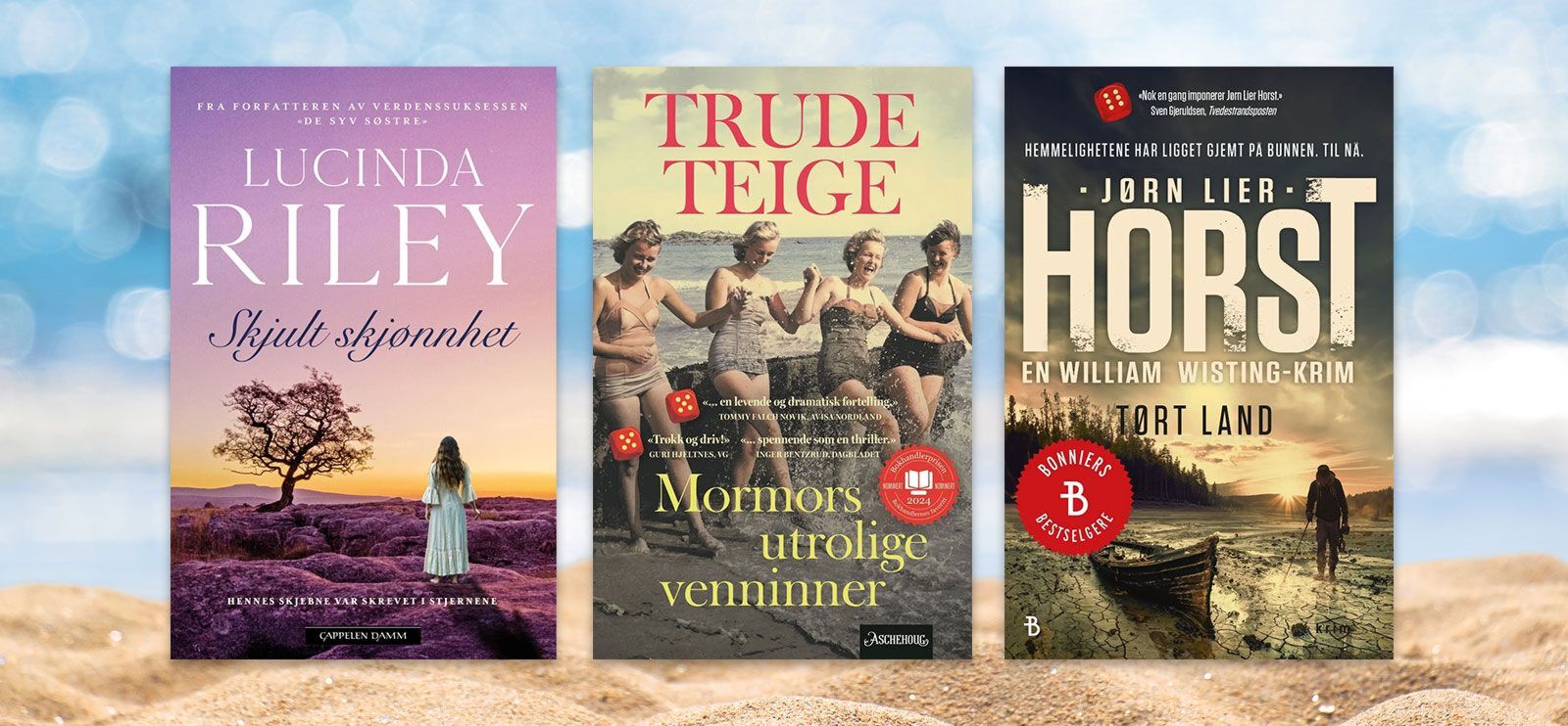 Sommerboka: Hvilken pocketbok blir med deg på ferie i år?