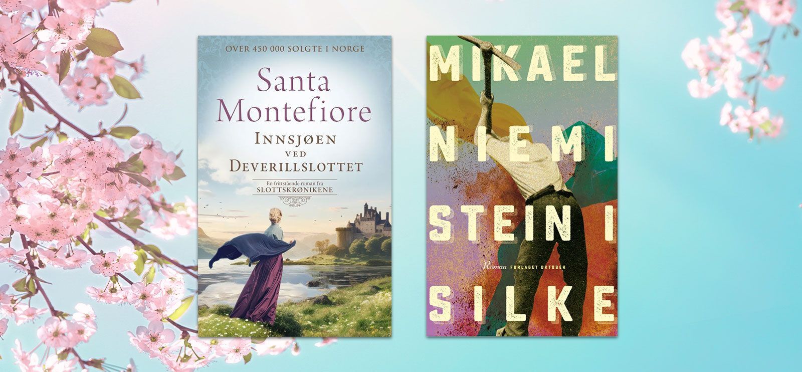 Denne våren er full av spennende bøker!