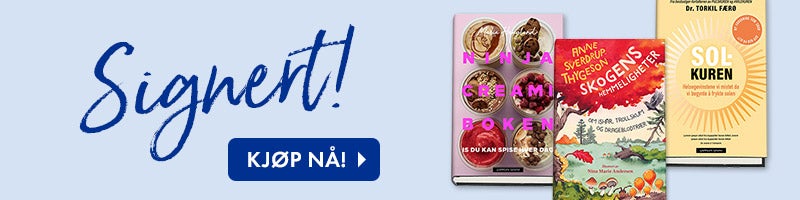 Signerte bøker. Signerte bøker.