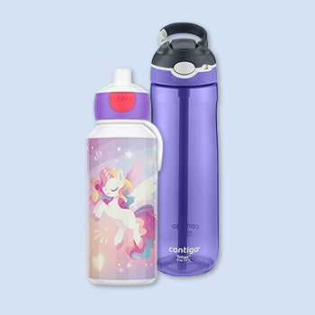 Alle drikkeflasker. Alle drikkeflasker.