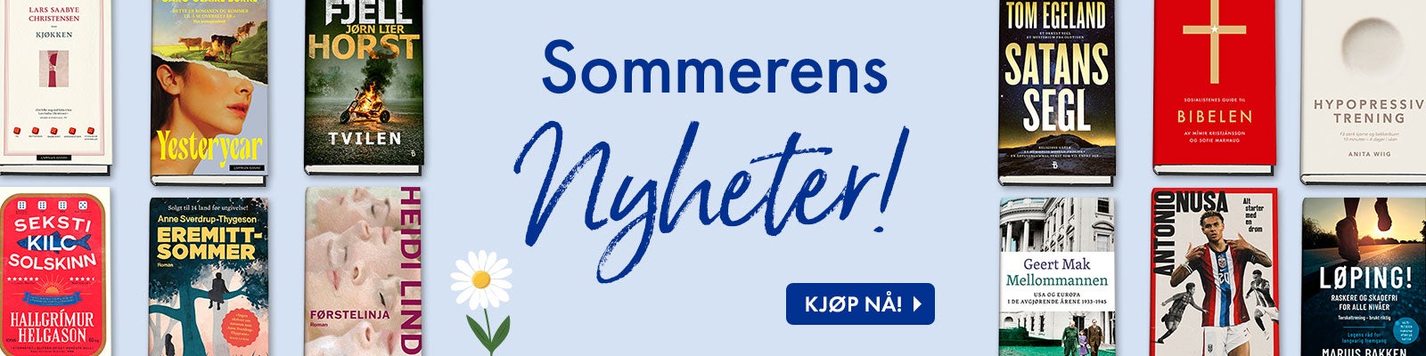Nyheter og bestselgende bøker. Nyheter og bestselgende bøker.
