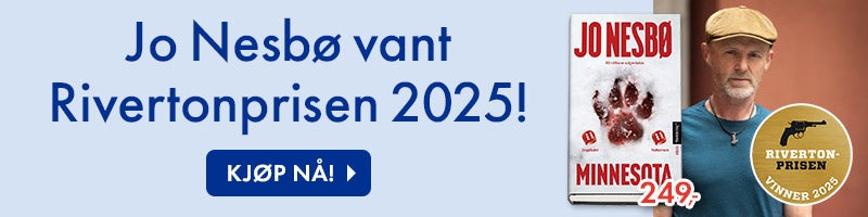 Jo Nesbø vant Rivertonprisen 2025 for boken Minnesota! Jo Nesbø vant Rivertonprisen 2025 for boken Minnesota!