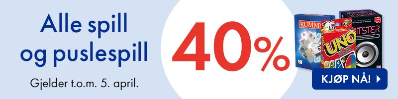 Alle puslespill 40% Alle puslespill 40%