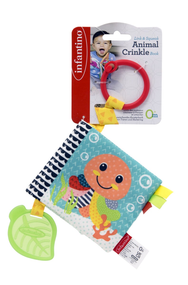 Myk Bildebok m/lyd biteleke Sjødyr