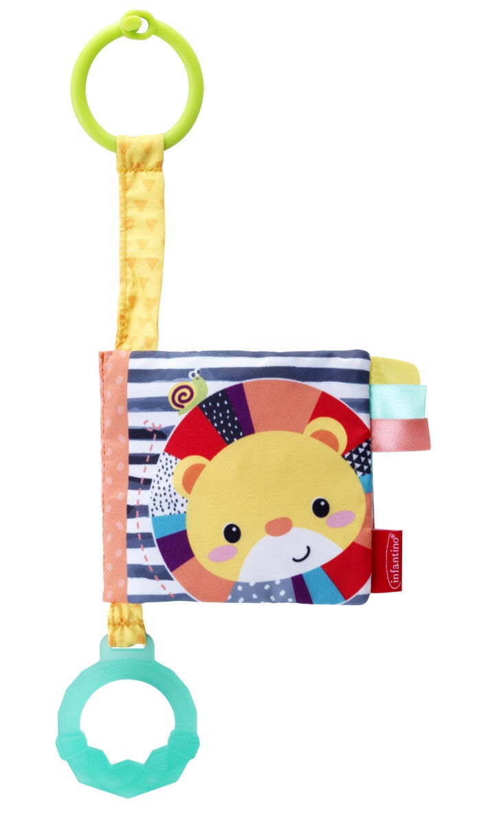 Infantino Myk Bildebok Med Lyd Og Biteleke