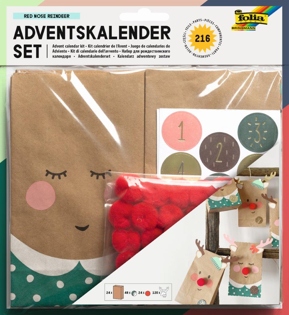 Adventskalender Reinsdyr Lag Din Egen Kalender