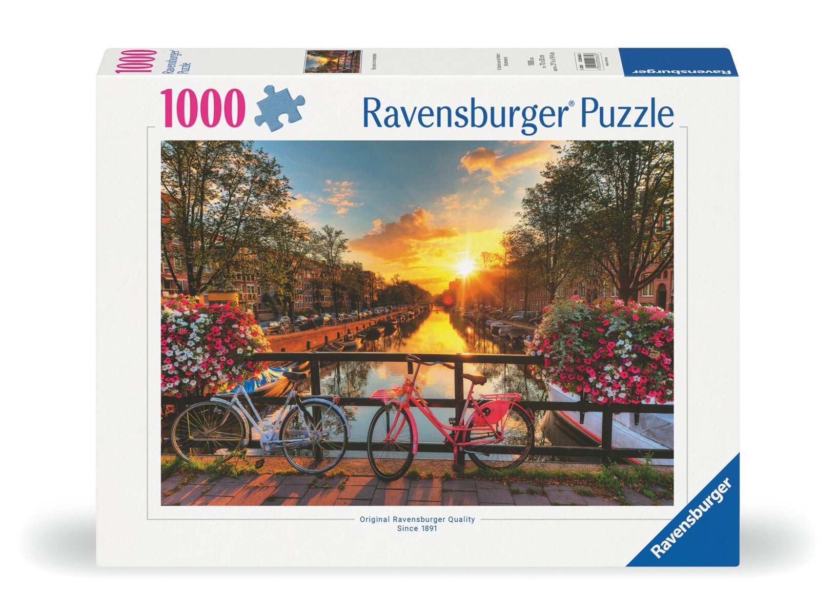 Puslespill 1000 Bikes In Amsterdam Ravensburger