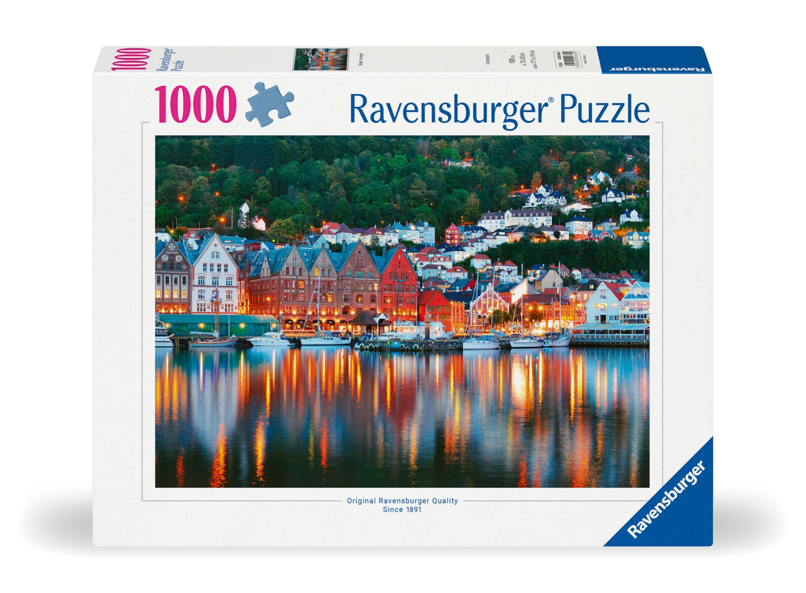 Puslespill 1000 Bergen Ravensburger