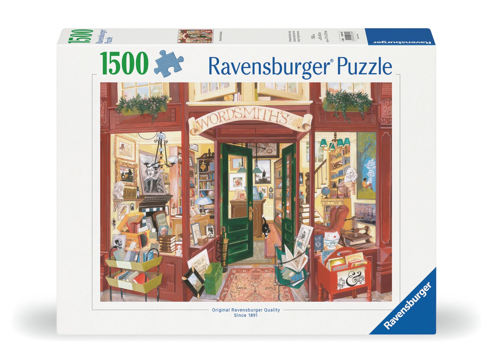 Puslespill 1500 Bokhandel Ravensburger