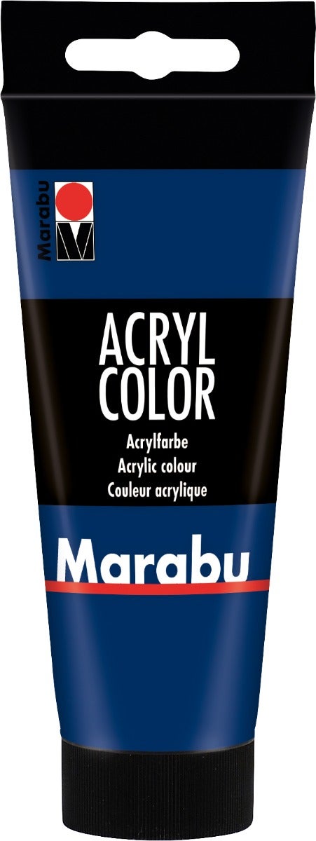 Bilde av Acrylmaling Marabu 100ml 053 Dark Blue
