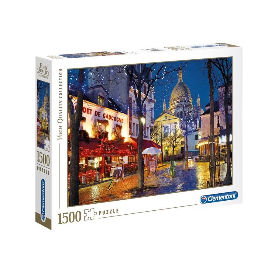 Bilde av Puslespill 1500 Montmartre Clementoni