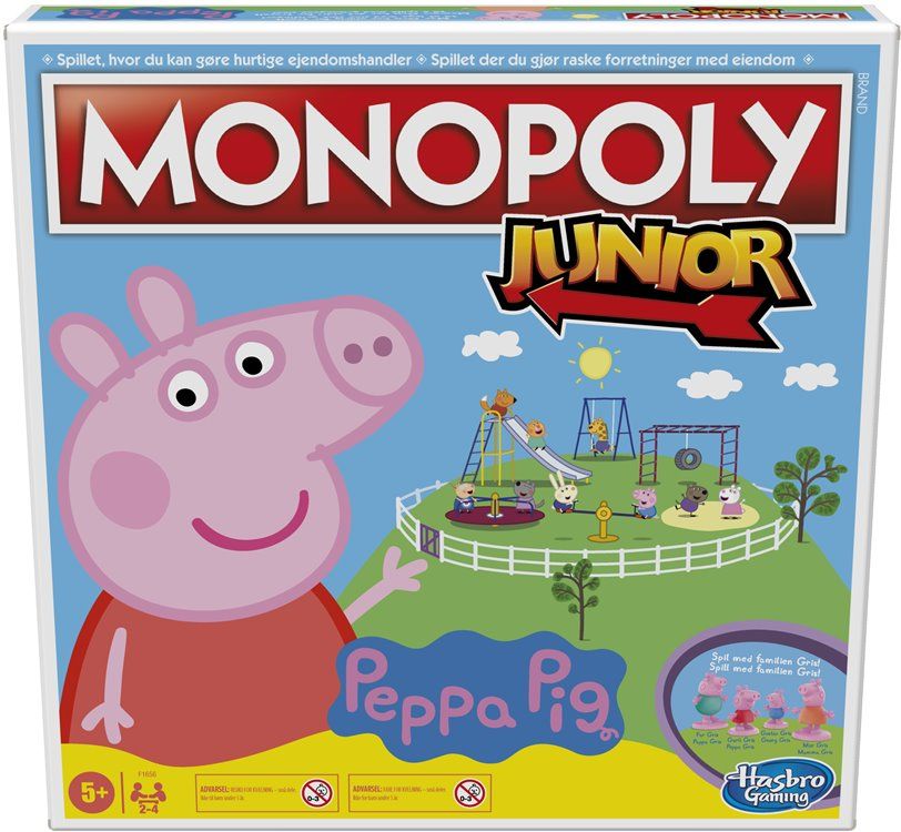 Bilde av Spill Monopol Junior Peppa Pig No