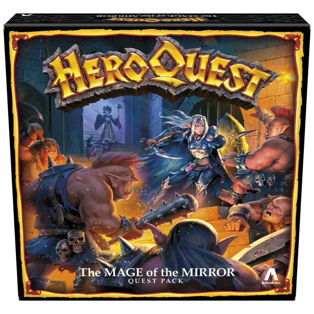 Bilde av Spill Heroquest Expansion Mage Mirror Quest Eng