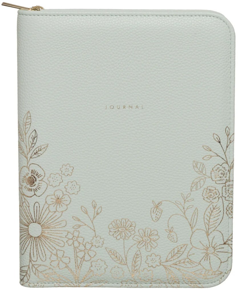 Notatbok A5 m/zip Bloom