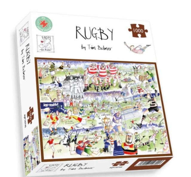 Bilde av Tim Bulmer&#039;s Rugby Jigsaw 1000 Piece Puzzle