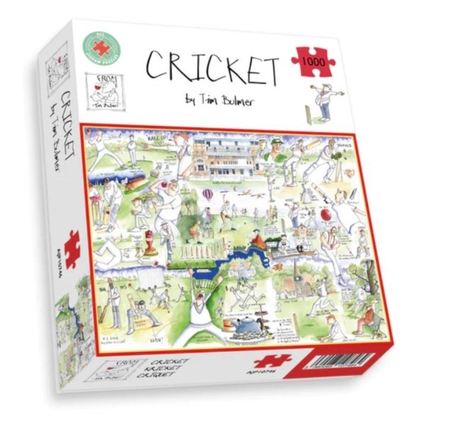 Bilde av Tim Bulmer&#039;s Cricket Jigsaw 1000 Piece Puzzle