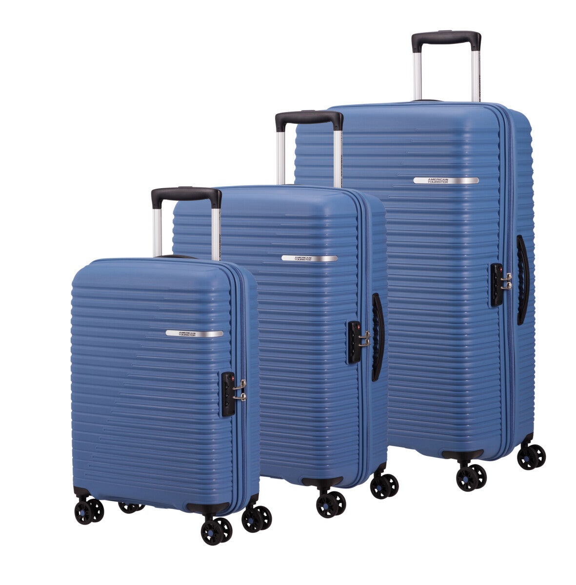 Koffertsett Liftoff Coronet Blue (3) - American Tourister