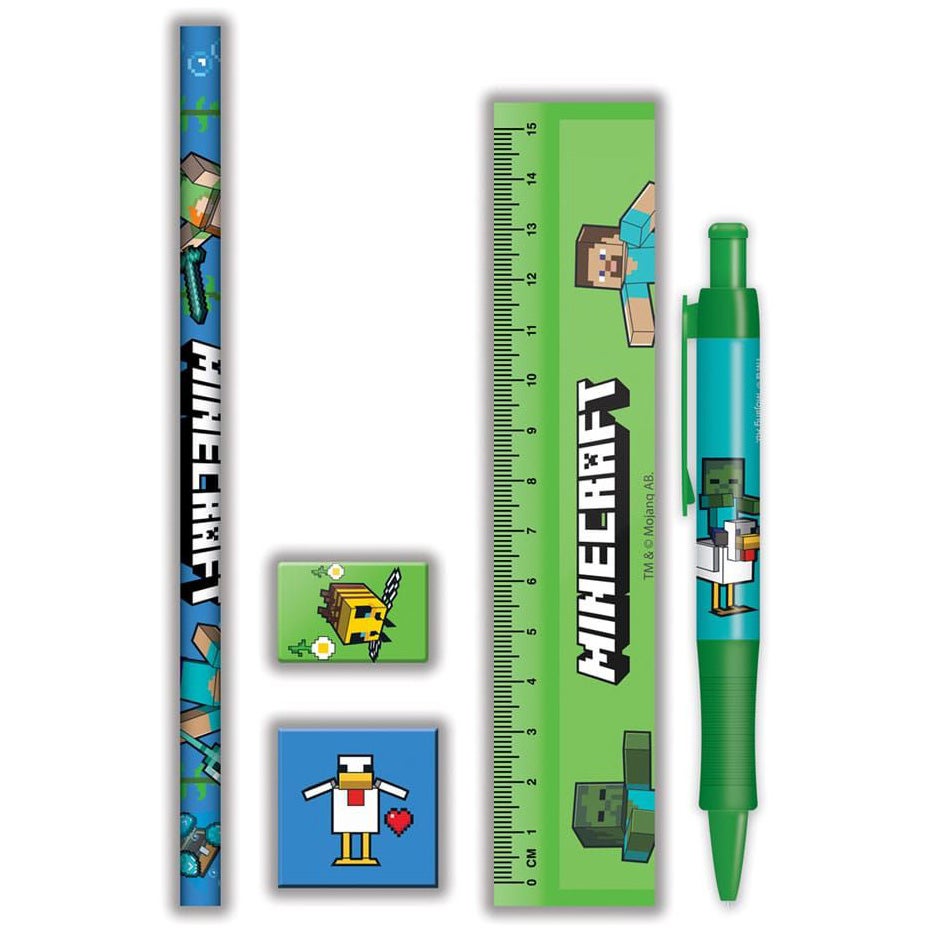 Skrivesett Minecraft 5 deler