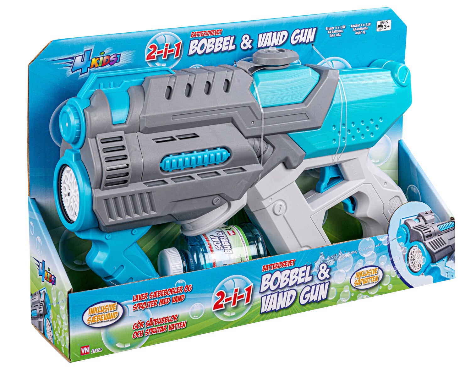 Såpeboble Vanngevær Batteridrevet