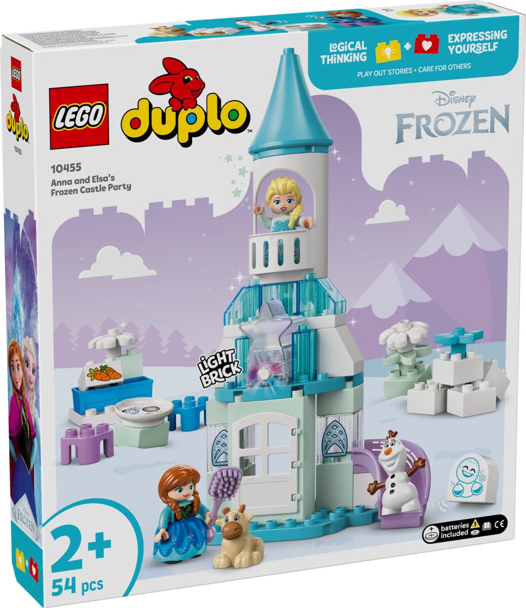 Lego Anna og Elsas frostige slottsfest 10455