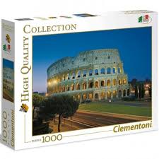 Bilde av Puslespill 1000 Roma- Colosseo Clementoni