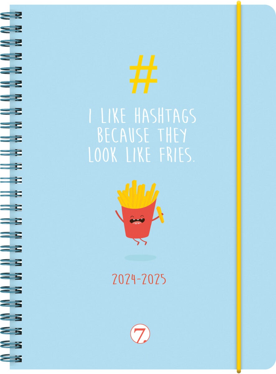 Bilde av Dagplan 24/25 Hashtag Fries A6