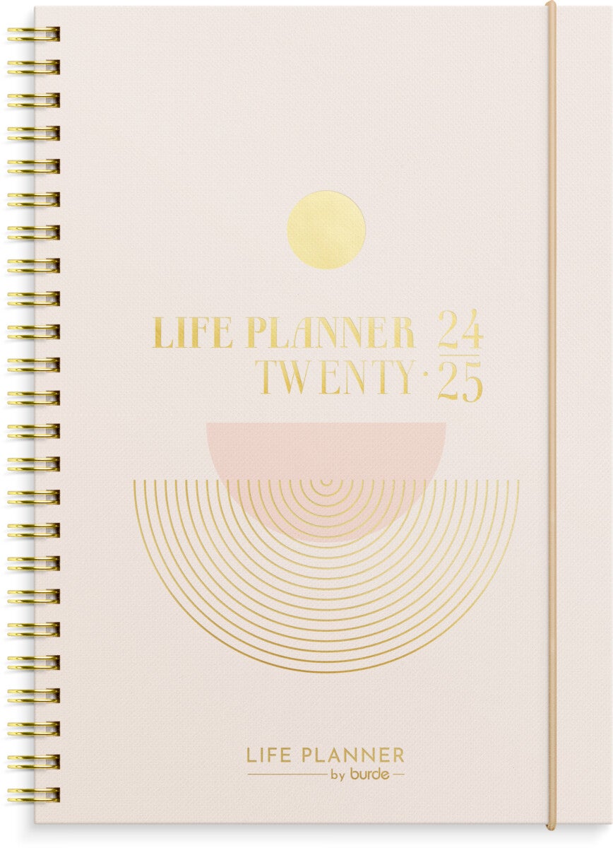 Bilde av Kalender 24/25 A5 Life Planner Pink